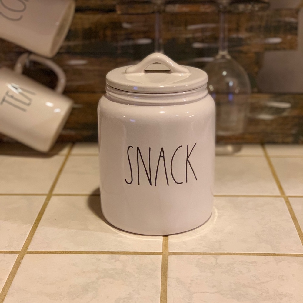 Rae Dunn SNACK canister
